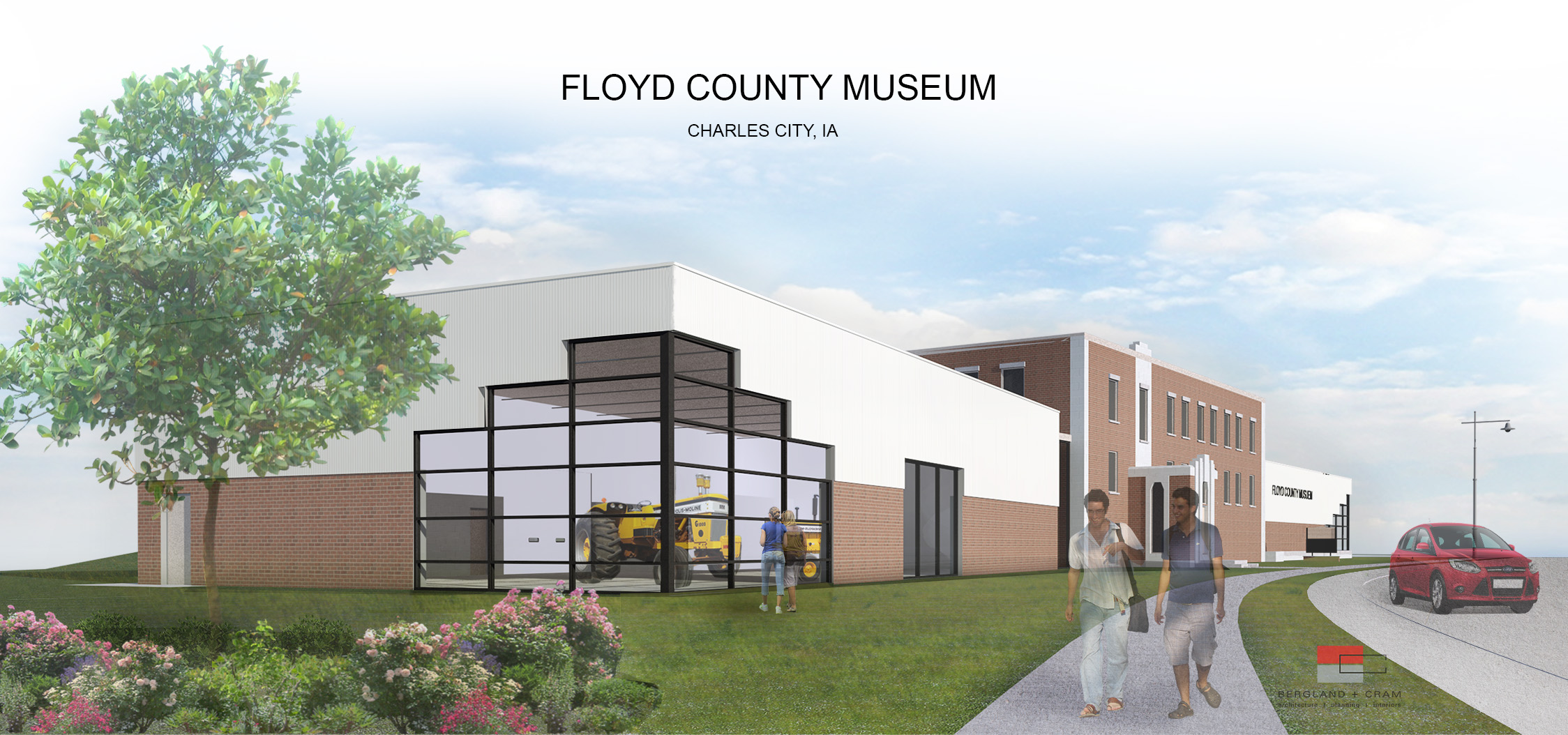 Photo of proposed new MM addition to museum.